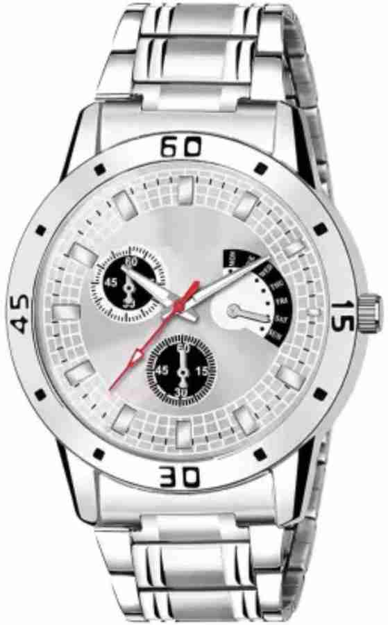 Miss Perfect Silver Dial Silver Belt Men Boys wrist watch Analog Watch For Men Buy Miss Perfect Silver Dial Silver Belt Men Boys wrist watch Analog Watch For Men