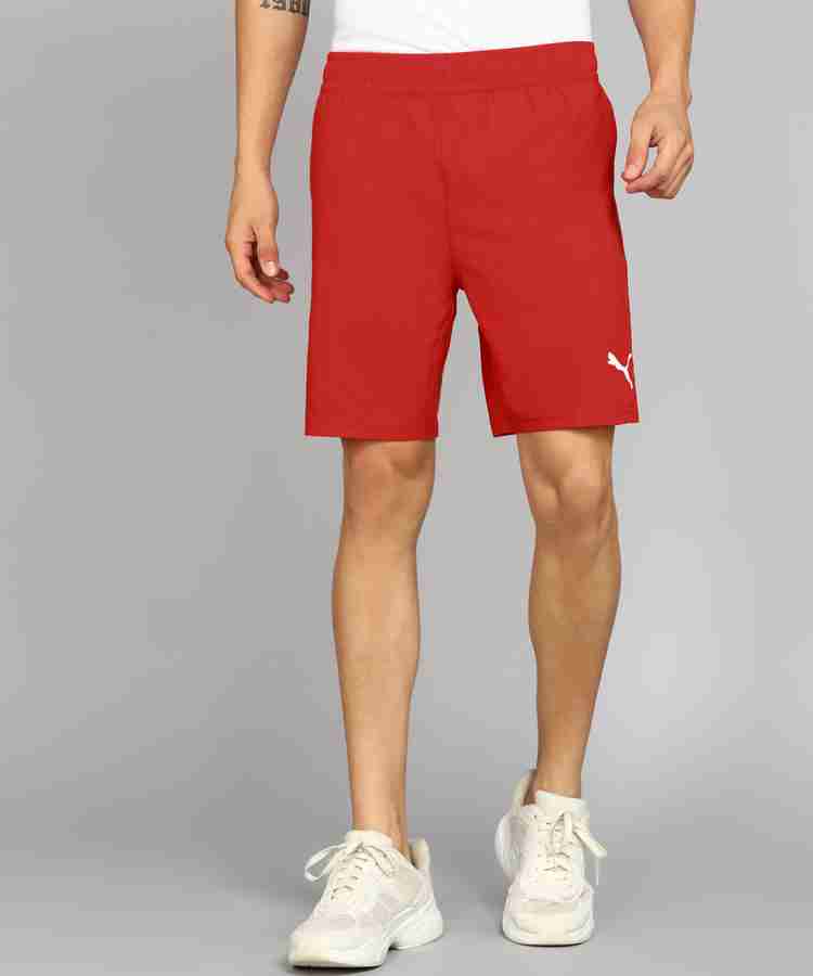 PUMA Solid Men Red Sports Shorts Buy PUMA Solid Men Red Sports Shorts Online at Best Prices in India Flipkart