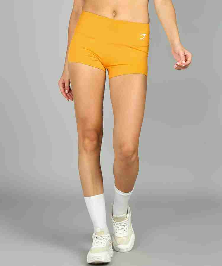 GymShark Solid Women Yellow Compression Shorts Buy GymShark Solid Women Yellow Compression Shorts Online at Best Prices in India Flipkart