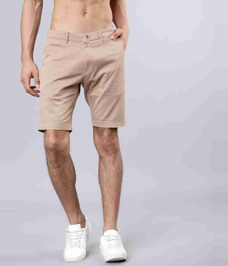 HIGHLANDER Solid Men Beige Regular Shorts Buy HIGHLANDER Solid Men Beige Regular Shorts Online at Best Prices in India Flipkart