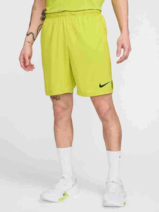 Nike shorts men yellow shop