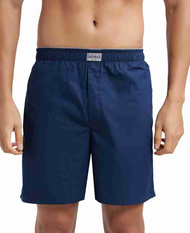 JOCKEY Solid Men Blue Boxer Shorts Buy JOCKEY Solid Men Blue Boxer Shorts Online at Best Prices in India Flipkart