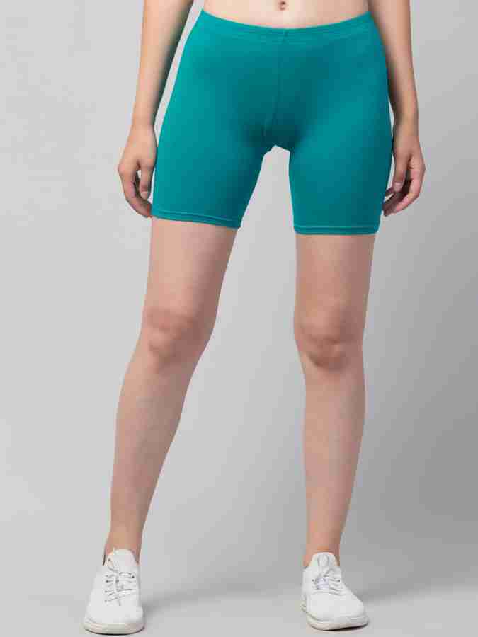 Dark green cycling shorts 2025
