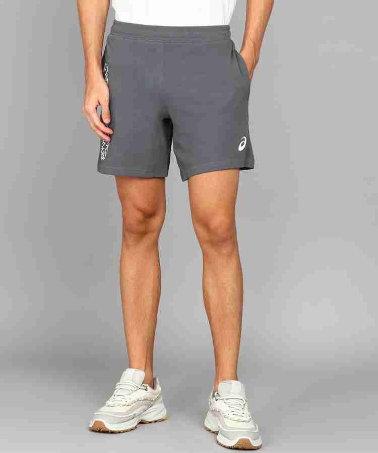 Asics Printed Men Grey Sports Shorts Buy Asics Printed Men Grey Sports Shorts Online at Best Prices in India Flipkart