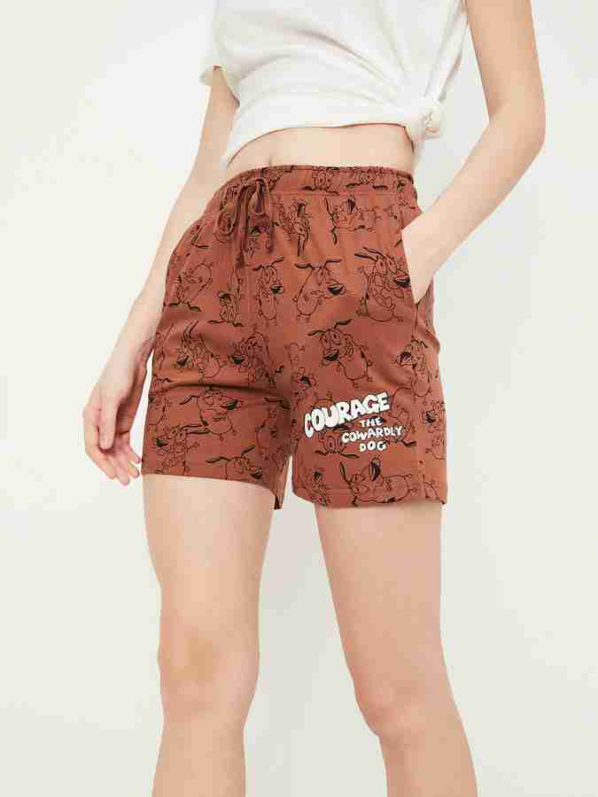 MAX Printed Women Brown Casual Shorts Buy MAX Printed Women Brown Casual Shorts Online at Best Prices in India Flipkart