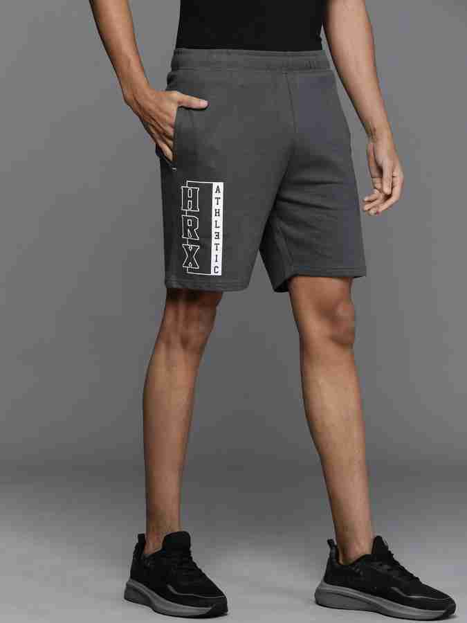 HRX by Hrithik Roshan Printed Men Dark Grey Sports Shorts Buy HRX by Hrithik Roshan Printed Men Dark Grey Sports Shorts Online at Best Prices in India Flipkart