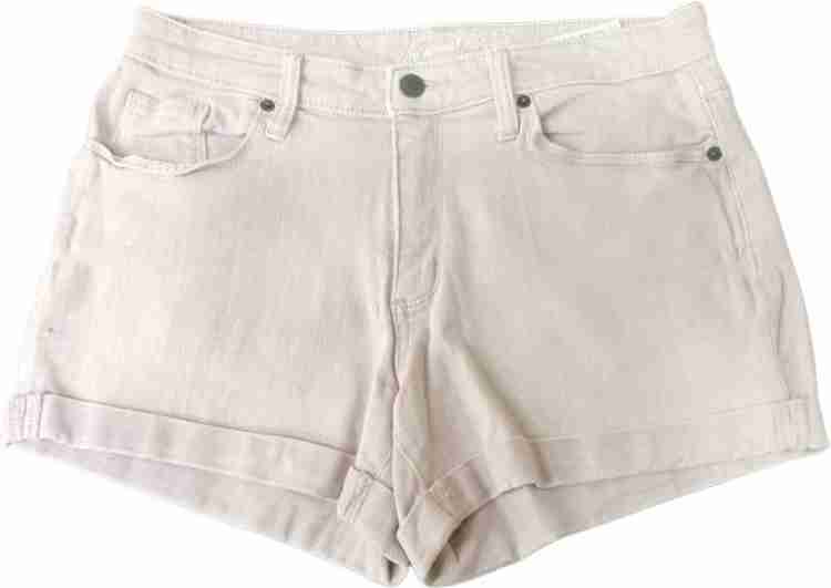 La Femme Self Design Women White Regular Shorts Buy La Femme Self Design Women White Regular Shorts Online at Best Prices in India Flipkart