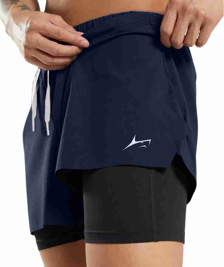 Sport shorts 2 in 1 top