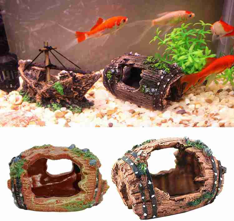 Artificial aquarium decorations top