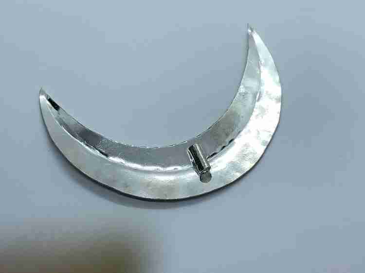 Gahenaz Silver Half Chand Moon for puja Decorative Showpiece 2 cm Price in India Buy Gahenaz Silver Half Chand Moon for puja Decorative Showpiece 2 cm online at Flipkart