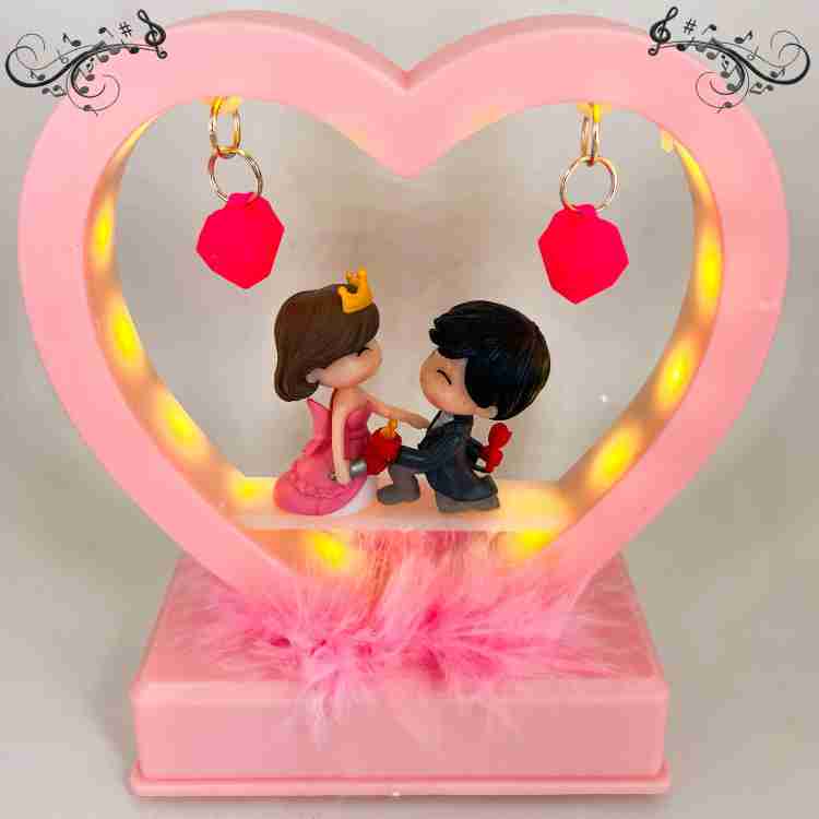 Elegant Lifestyle Cute Musical Couple Gift for HomeDecor Anniversary  Christmas NewYear Valentine's Decorative Showpiece - 18 cm Price in India -  Buy Elegant Lifestyle Cute Musical Couple Gift for HomeDecor Anniversary  Christmas