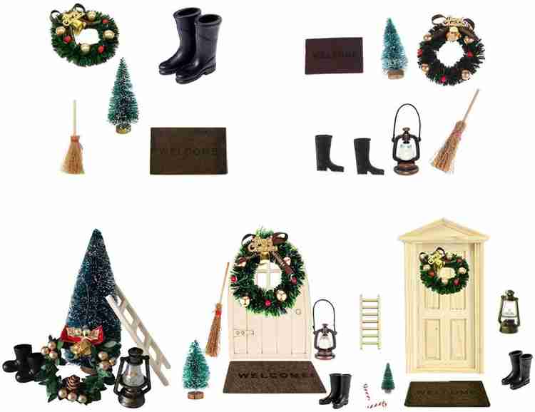 Dollhouse christmas decoration cheap