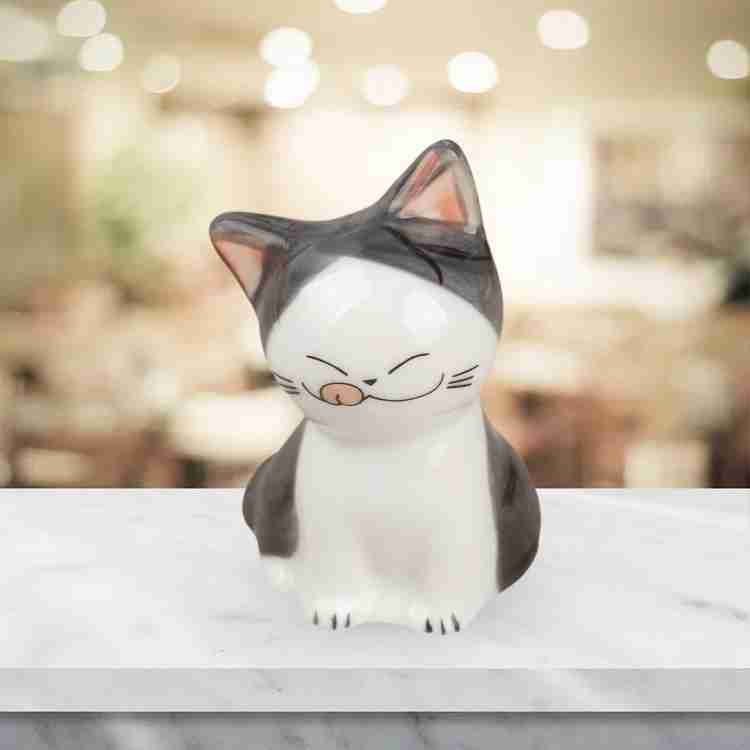 Realistic Kitten Figurine Cat Statue Office Home Décor Resin House Animal  Sculpture Art Decoration Memorial Gifts (Playing, Calico)