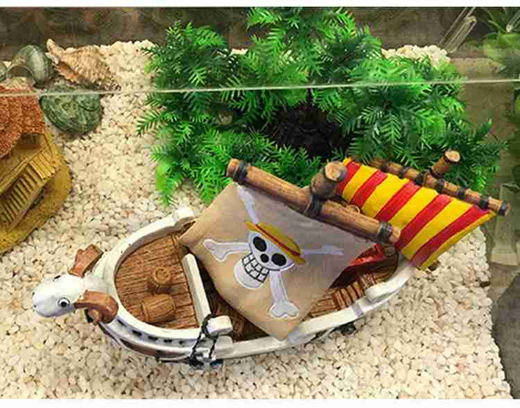 Pirate ship fish tank decorations online