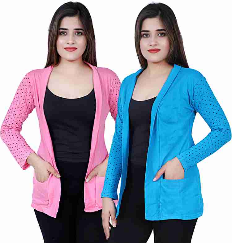 Pink shrug online discount