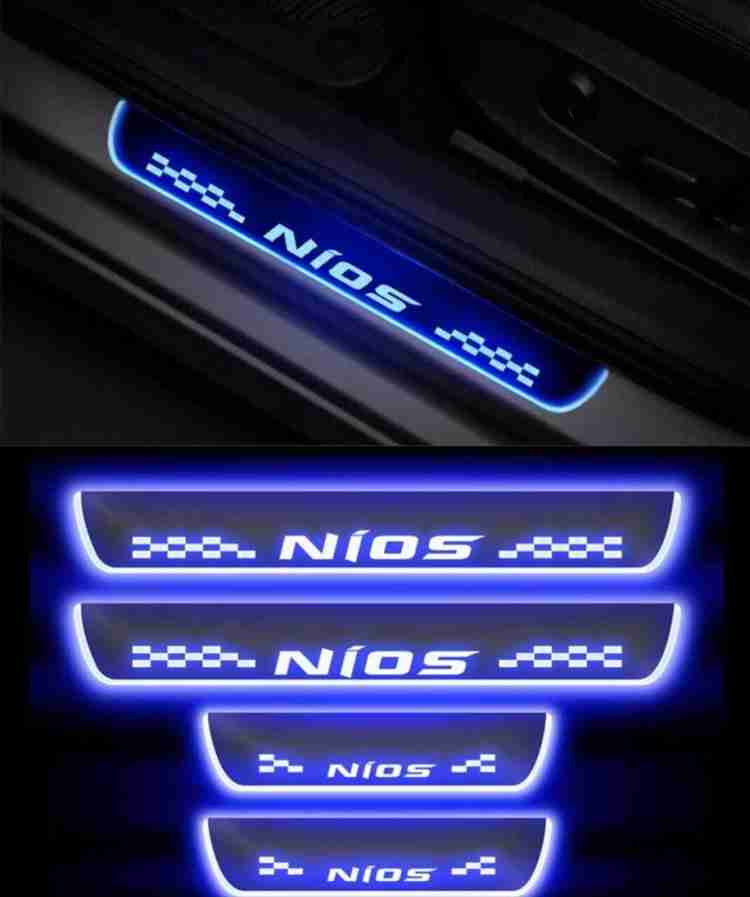 RohanEshop Hyundai Grand i10 Nios car door foot step led sill