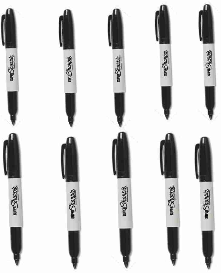 Fine black permanent marker discount pens