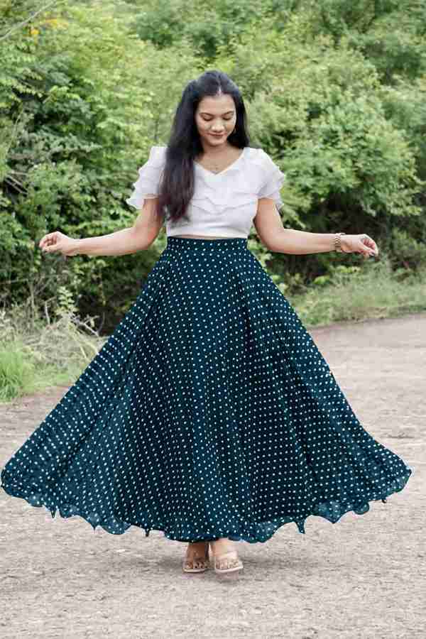 Long skirt shop with top xl