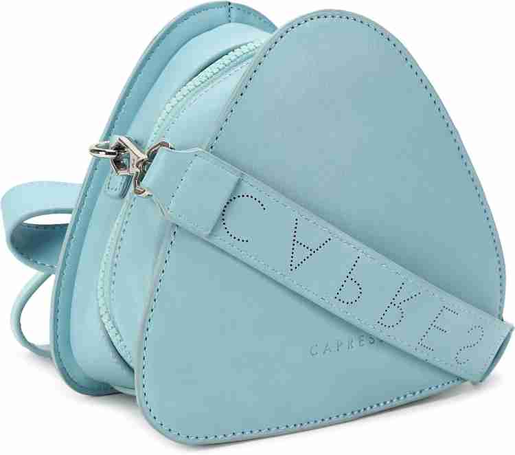 Caprese Blue Sling Bag NILE SLING SMALL LIGHT BLUE LIGHT BLUE Price in India Flipkart