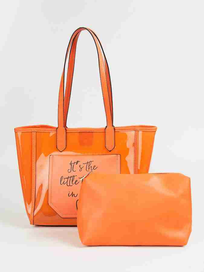 Orange top messenger bag