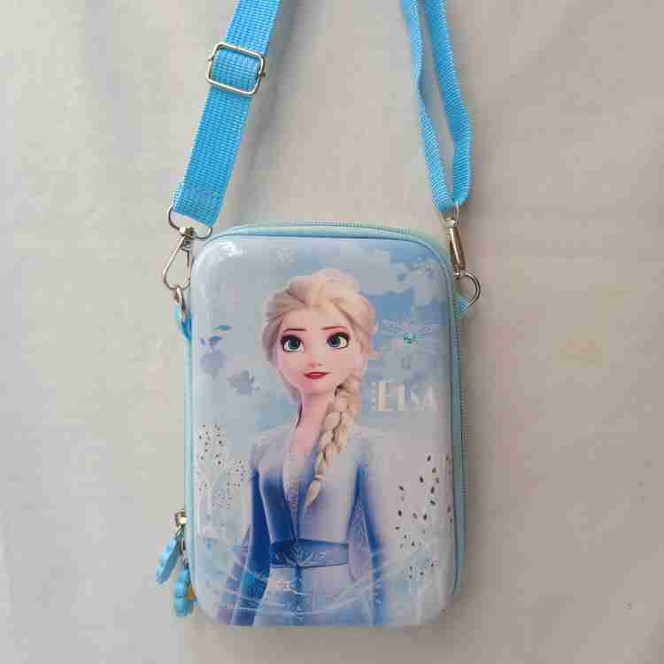 fiji fashion Blue Sling Bag Frozen Elsa Girls Sling Bag blue Price in India Flipkart