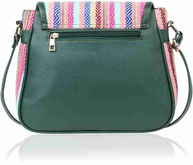 SHAMRIZ Green Sling Bag Women Girl Sling Bag one side bag