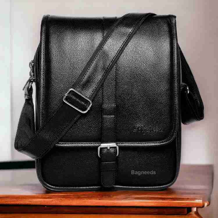 Bagneeds Black Sling Bag Laptop Office Bag Men Women Black Price in India Flipkart