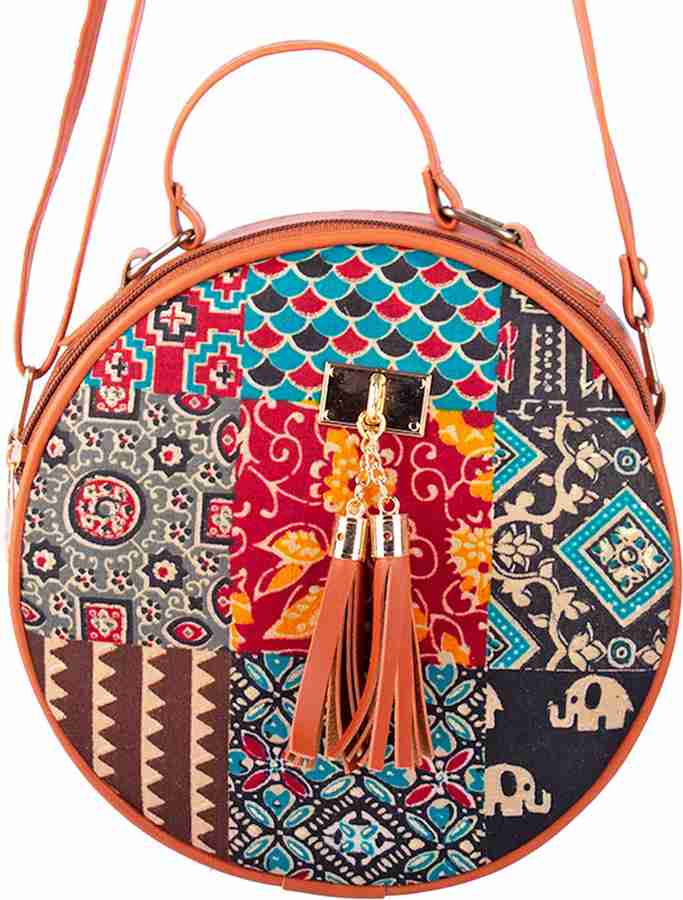 Round sling bag flipkart cheap