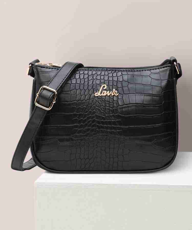 lavie black sling bag