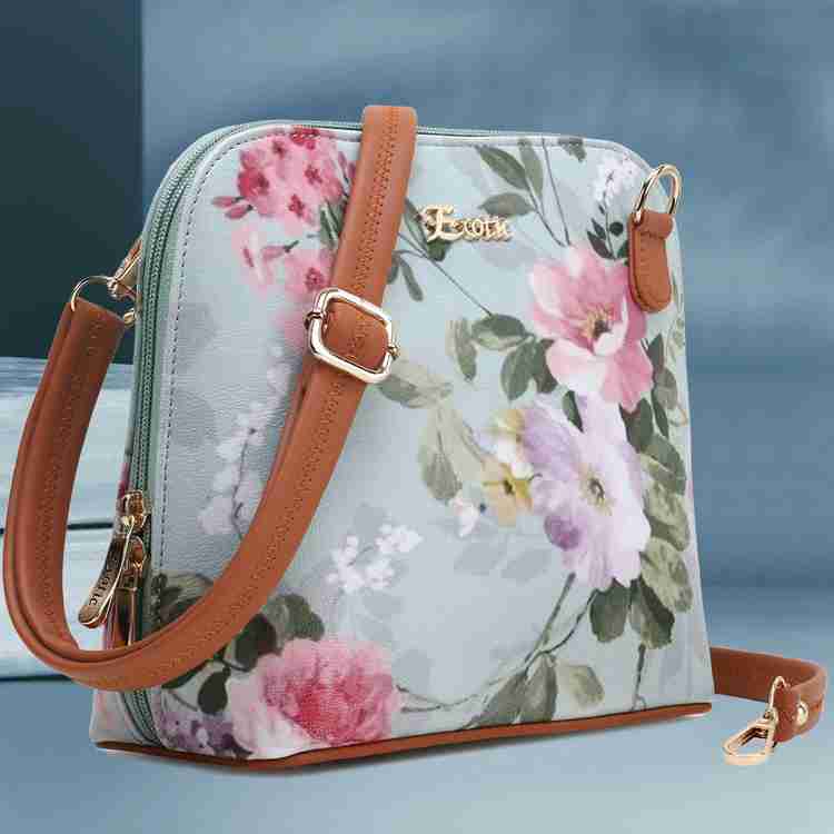 Exotic Clear Sling Bag Fashionable sling bag Sky colour Price in India Flipkart