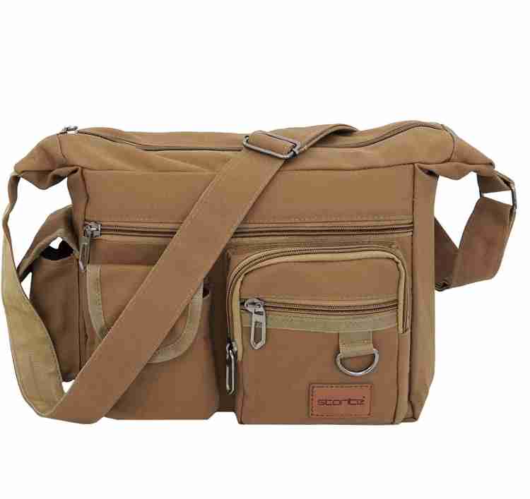 Mens canvas sling bag hotsell