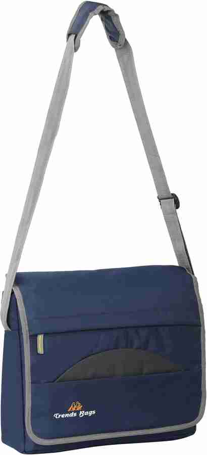 ANZ School Needs Blue Sling Bag College Student Side Sling bags For Men Navy Blue Price in India Flipkart