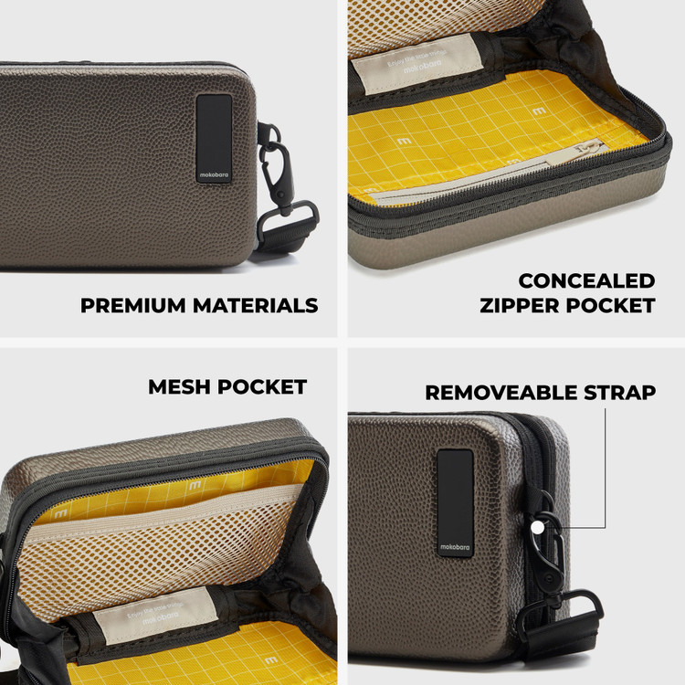Mokobara Black Sling Bag The Moko Mini After Hours (Premium