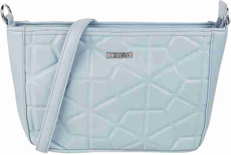 METRO Blue Sling Bag 66 194 Blue Price in India Flipkart