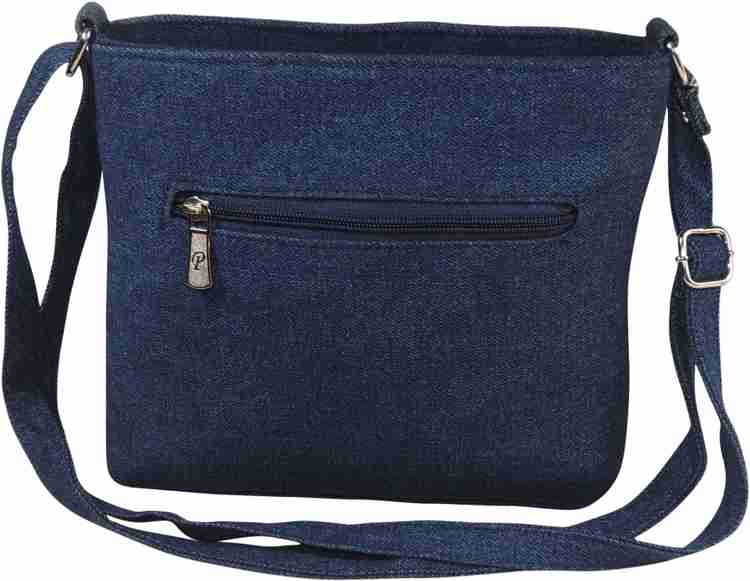 Bagathon India Blue Sling Bag Blue Jeans Side Sling Bag For Girls And Womens Blue Price in India Flipkart