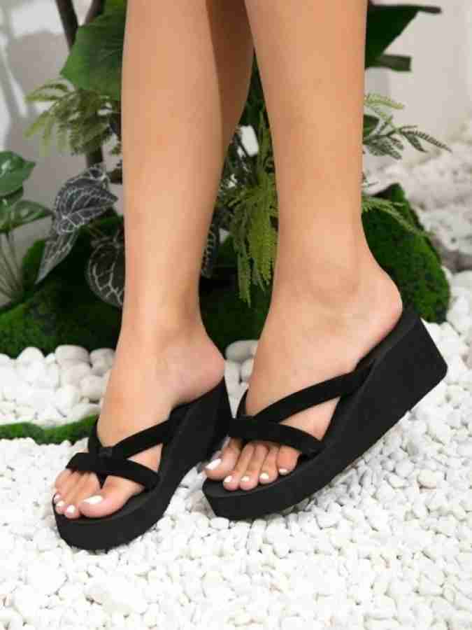 Women slippers online heels