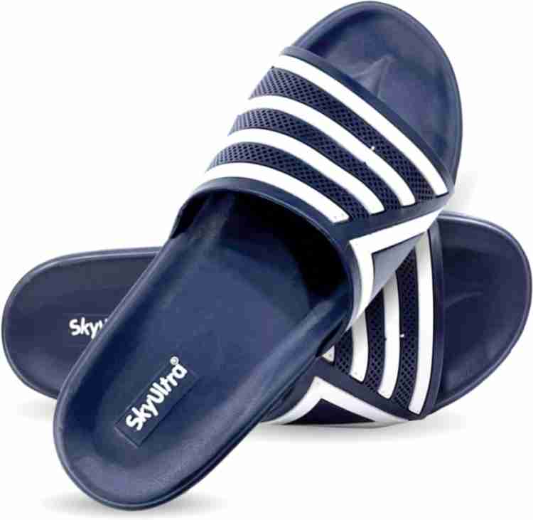 Mens slides online blue