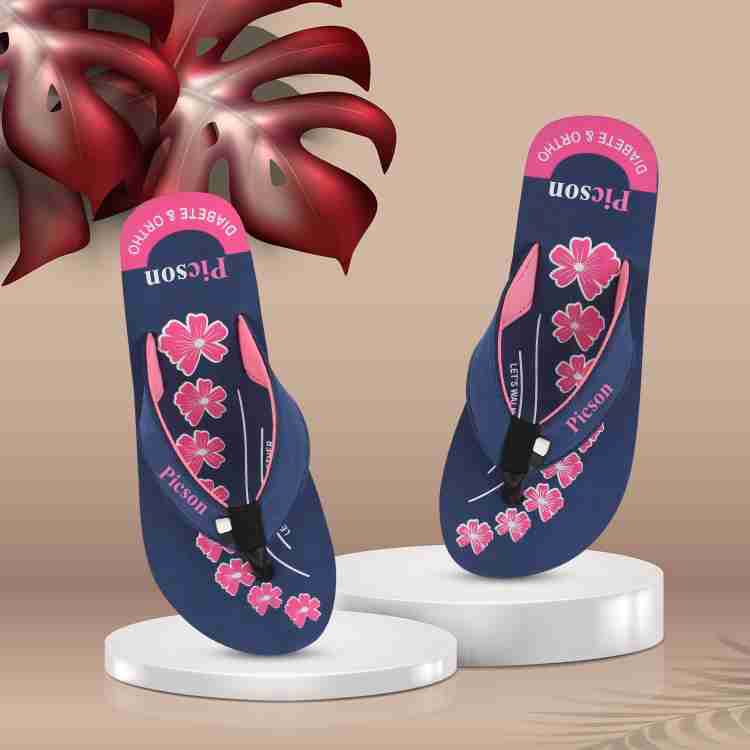 Picson Women Slippers for Women Daily use Soft Hawai chappal LH6