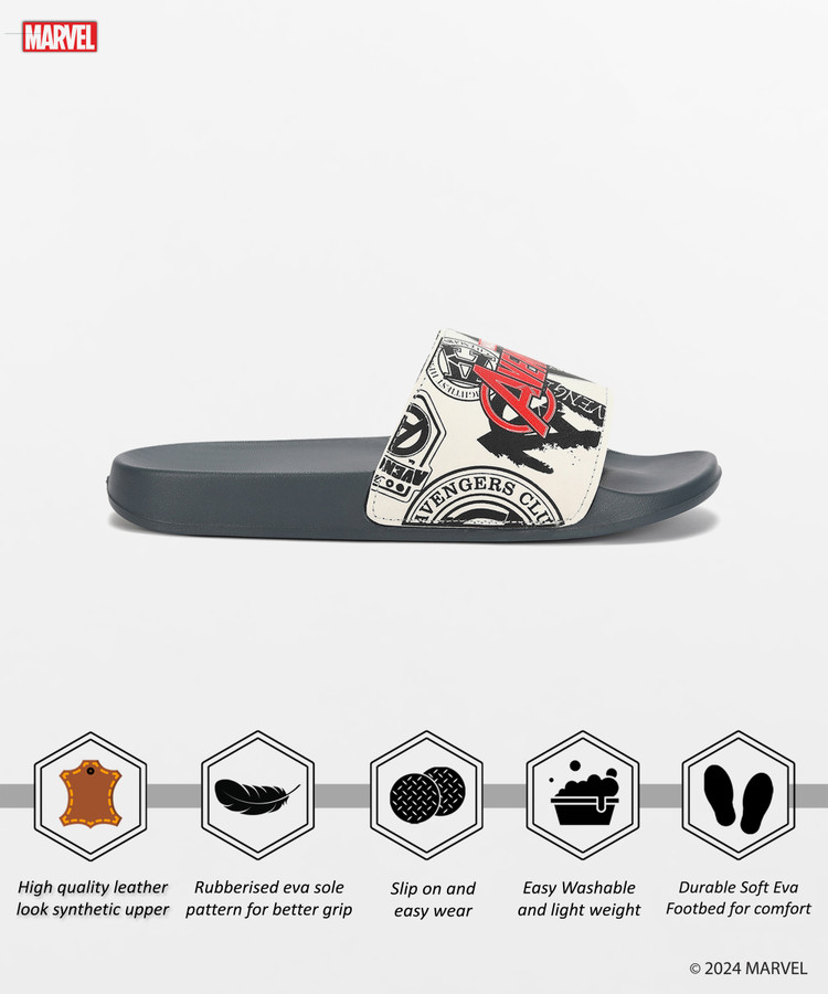 marvel slippers for men