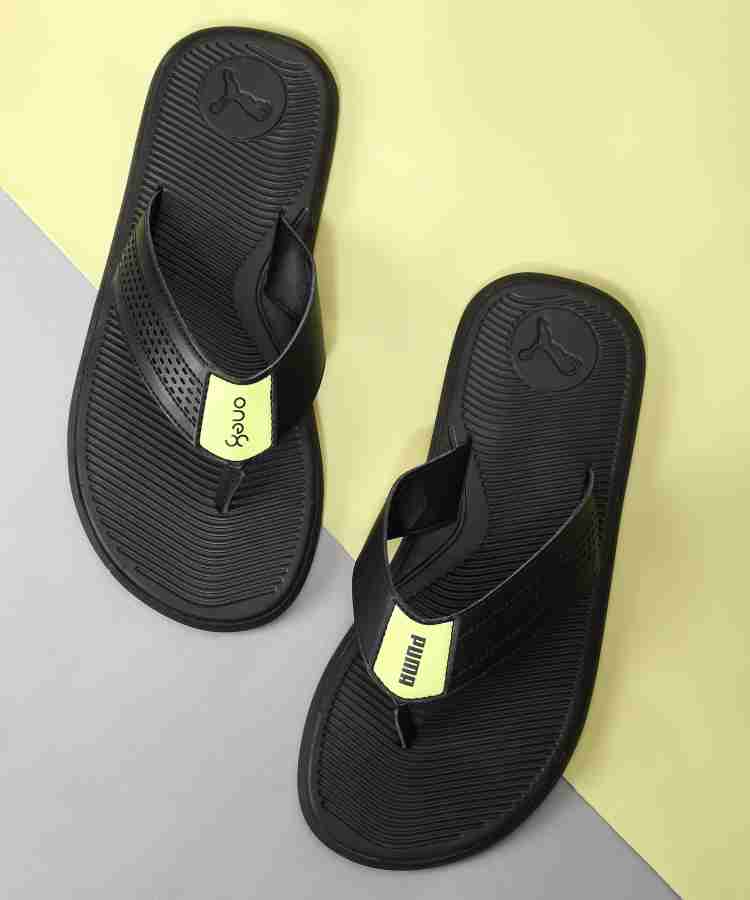 Puma one8 flip online flops black