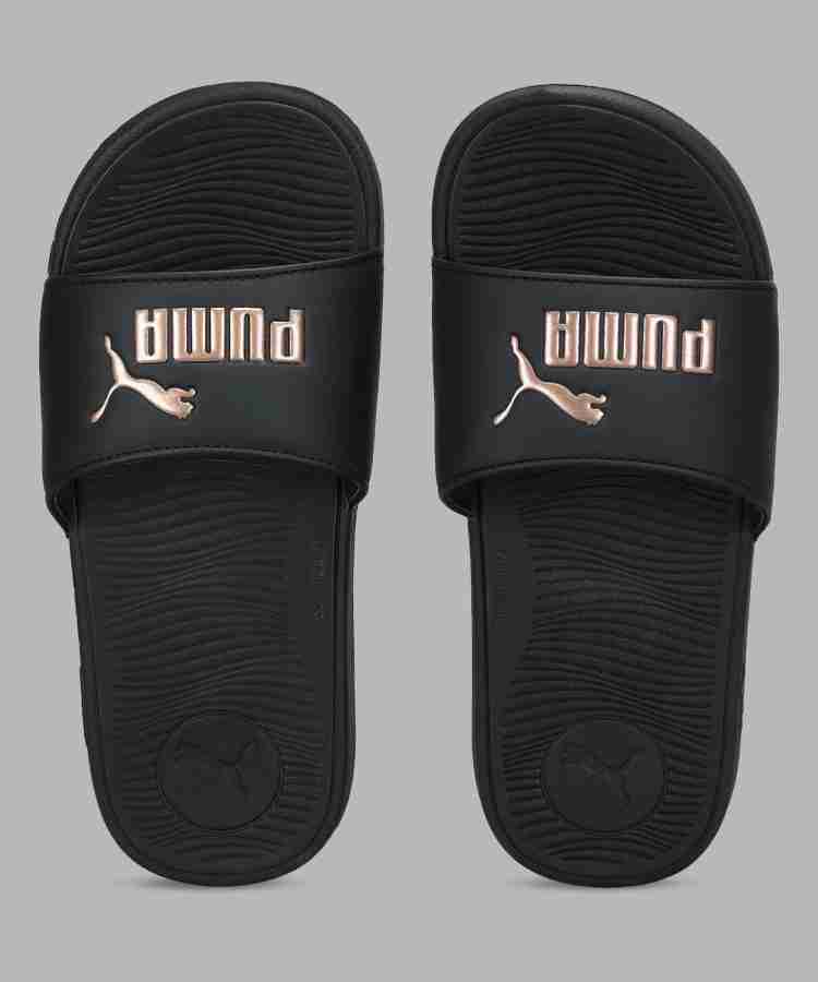 Puma rose gold slides on sale