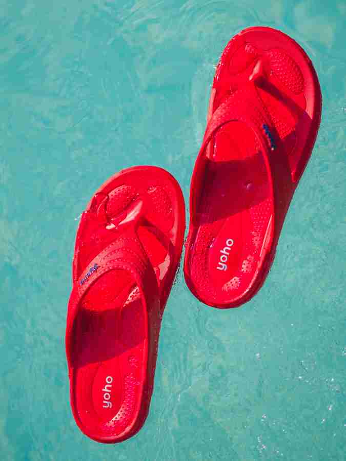 Waterproof flip flops online womens