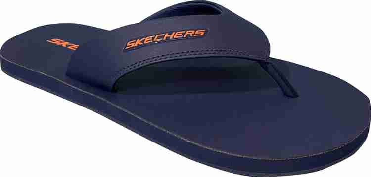 Skechers slippers mens orange deals