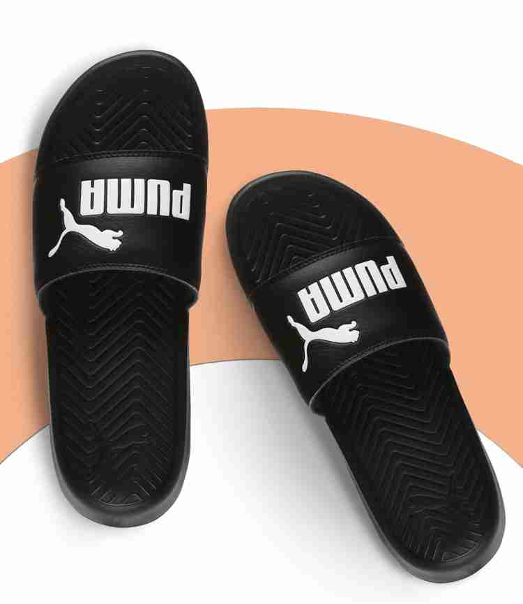 PUMA Men Popcat Flip Flops Buy Black Color PUMA Men Popcat Flip