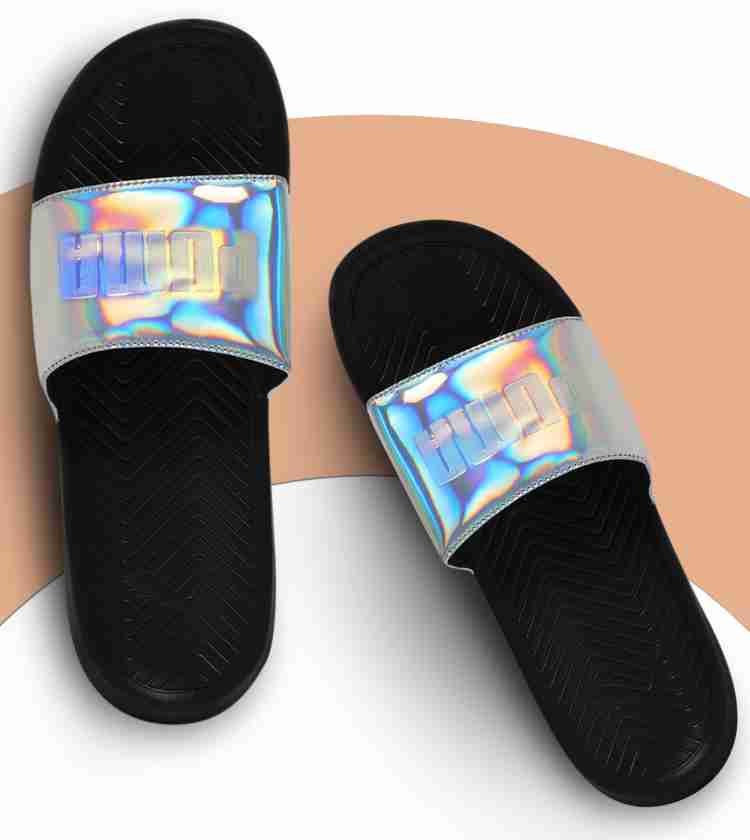 Puma popcat cheap chrome slides