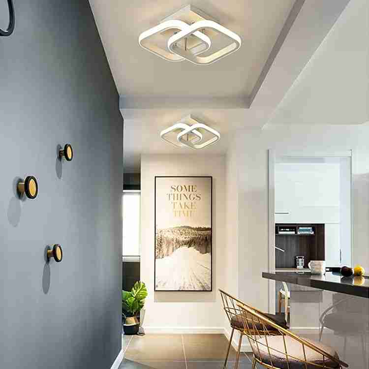 Acrylic square sales modern ceiling lights