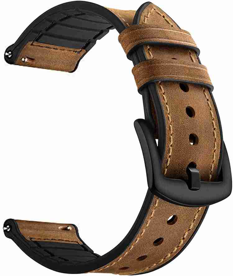 Samsung smartwatch leather band deals