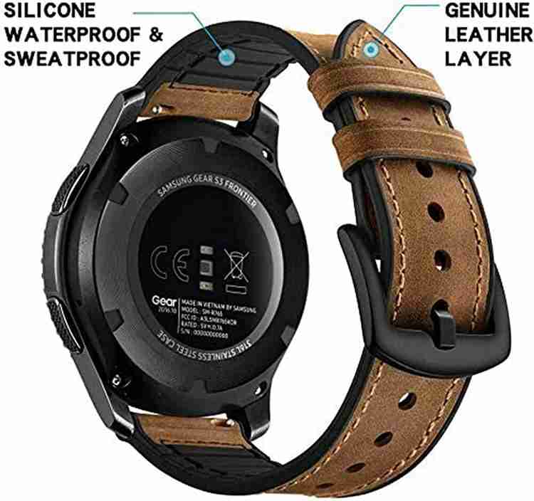 Galaxy watch sale 46mm leather strap