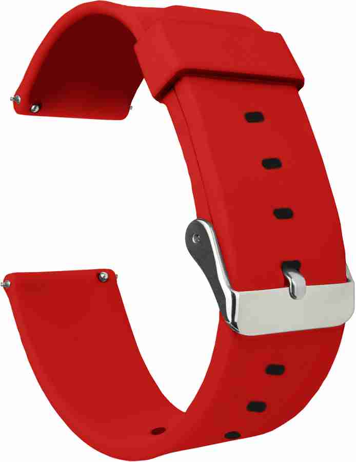 ACM Watch Strap Silicone for Fastrack Reflex Jupiter Pro Smartwatch Belt Band Red Smart Watch Strap Price in India Buy ACM Watch Strap Silicone for Fastrack Reflex Jupiter Pro Smartwatch Belt