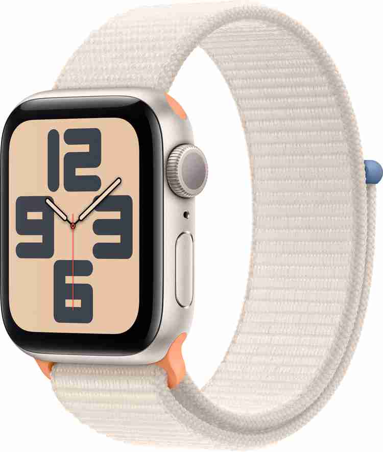 Apple Watch SE GPS + Cellular 40mm Starlight Aluminium Case with Starlight Sport Loop Price in India - Buy Apple Watch SE GPS + Cellular 40mm Starlight Aluminium Case with Starlight Sport Apple Watch SE GPS + Cellular 40mm Starlight Aluminium Case with Starlight Sport Loop Price in India - Buy Apple Watch SE GPS + Cellular 40mm Starlight Aluminium Case with Starlight Sport